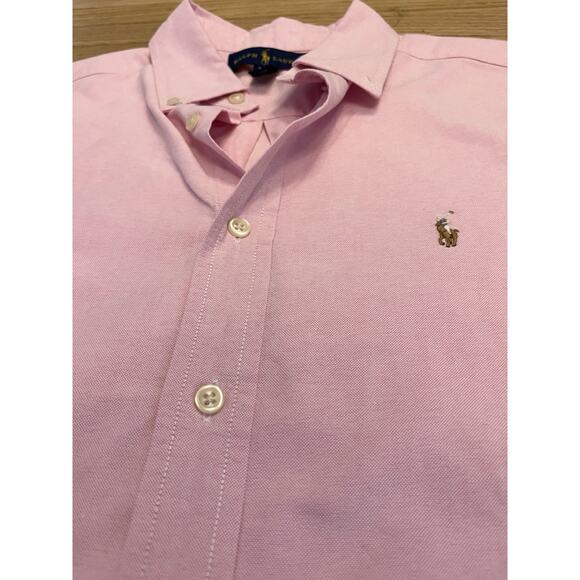 Polo by Ralph Lauren Pink Casual Button Down Shirt - Picture 4 of 6